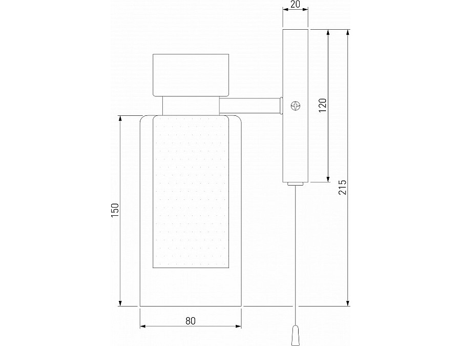 Бра Eurosvet Amado 70115/1 белый