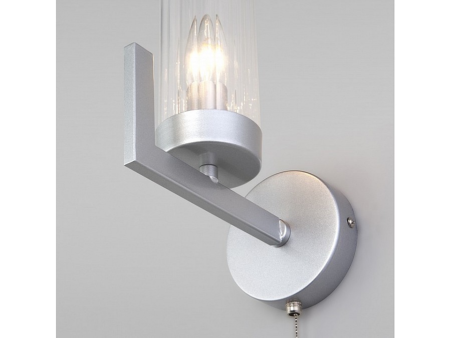 Бра Eurosvet Arganie 60133/1 серебро