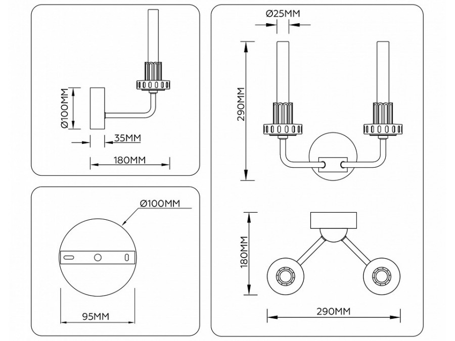 Бра Ambrella Light LH LH53130