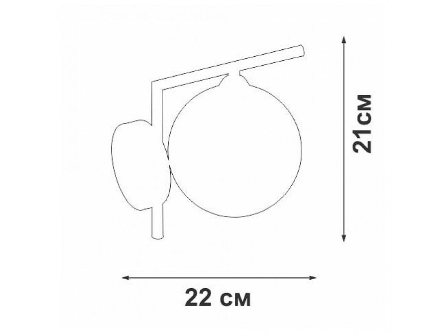 Бра Vitaluce V2569 V2569-1/1A