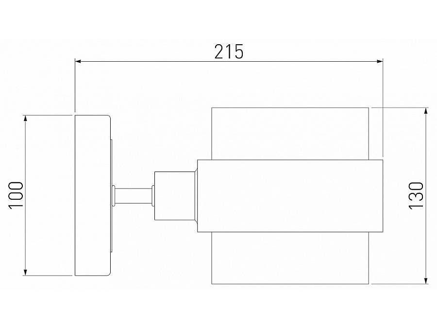 Бра Eurosvet Arcada 70127/1 черный