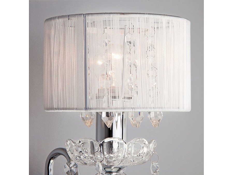 Бра Eurosvet Allata 2045/1 хром/белый