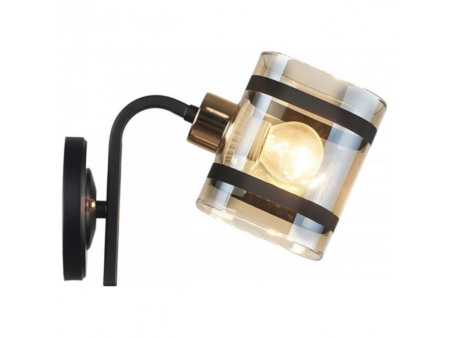 Бра Imex MD.4060 MD.4060-1-W BK+FGD