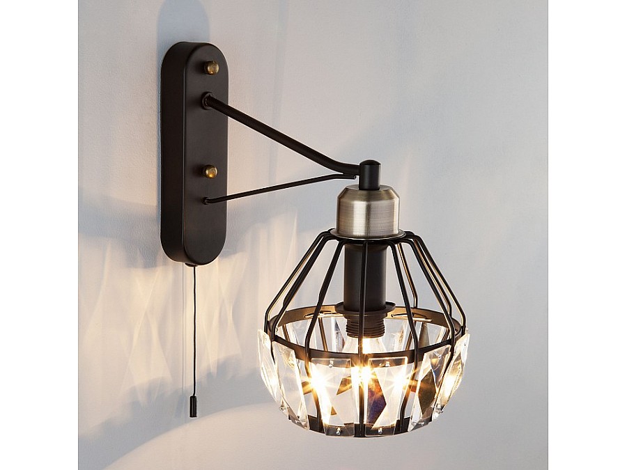 Бра Eurosvet Lord 70075/1 черный