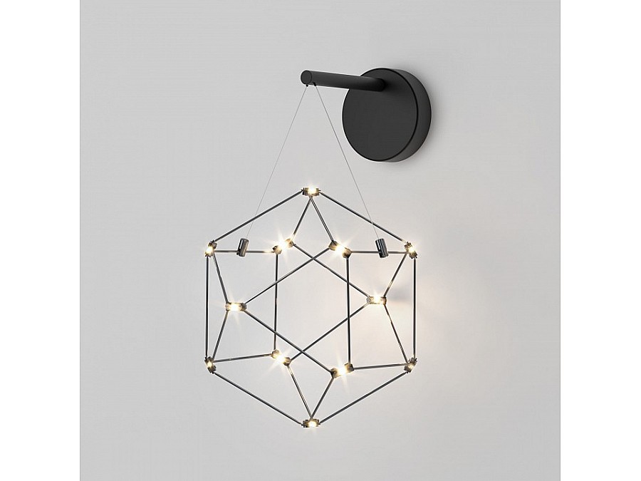 Бра Eurosvet Uma 90310/1 черный жемчуг