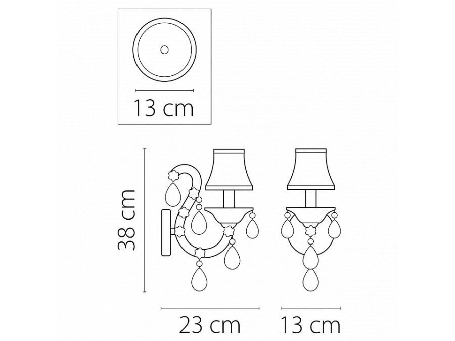 Бра Lightstar Princia 726611