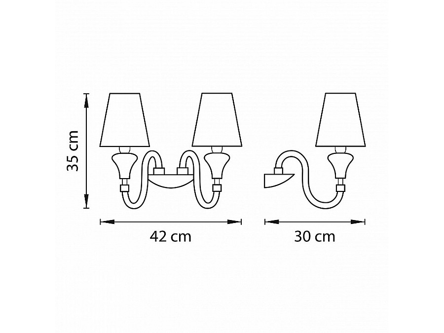 Бра Lightstar Otto 809626
