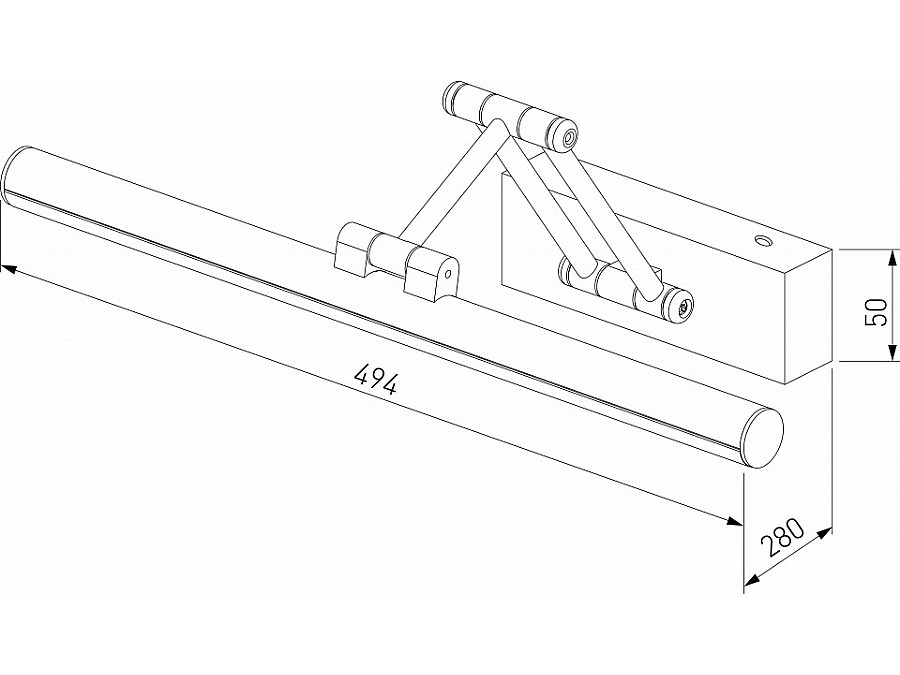 Подсветка для картины Elektrostandard Monza a064136