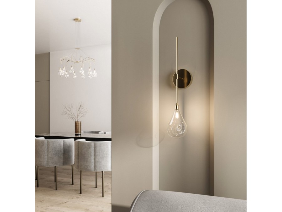 Бра Eurosvet  201002 латунь