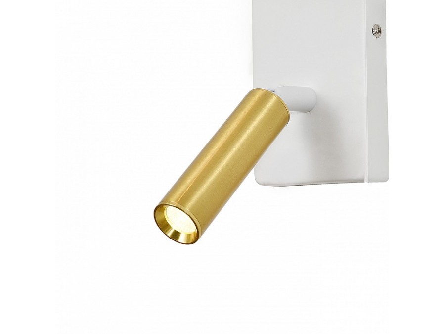 Бра с подсветкой Escada 598 598/1A White/Brass