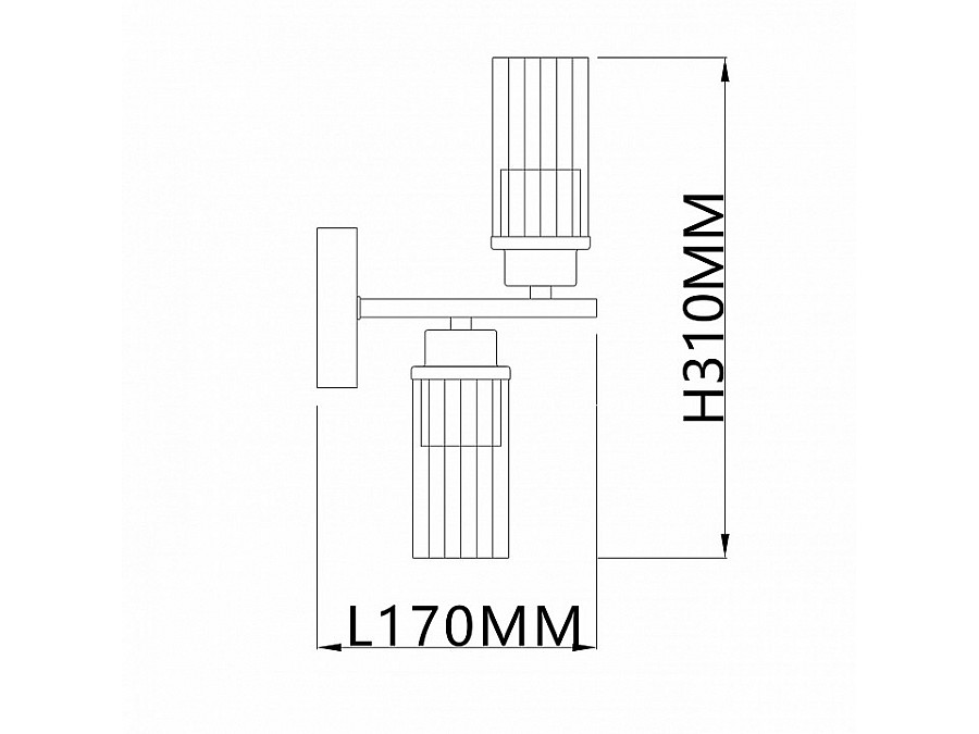 Бра Escada Reverse 2100/2A Black