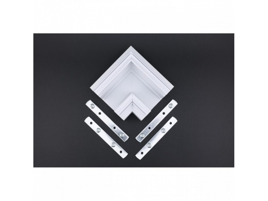 Соединитель угловой L-образный для треков встраиваемых Aployt Magnetic track 220 APL.0286.10.02