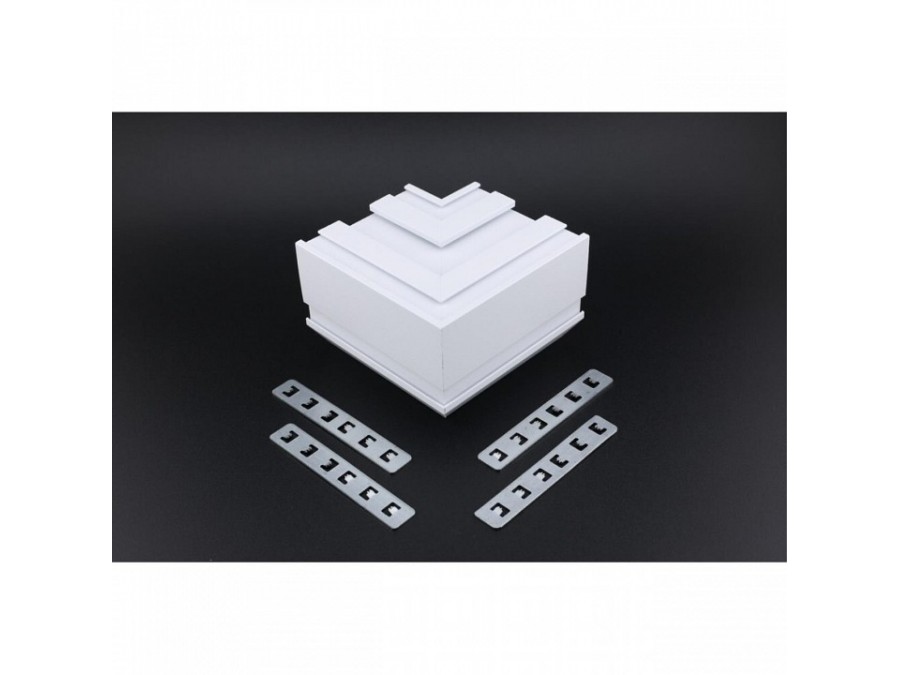 Соединитель угловой L-образный для треков встраиваемых Aployt Magnetic track 220 APL.0284.10.04