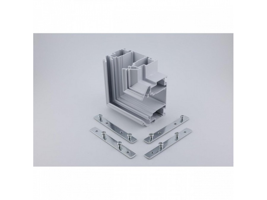 Соединитель угловой L-образный для треков встраиваемых Aployt Magnetic track 220 APL.0286.10.02