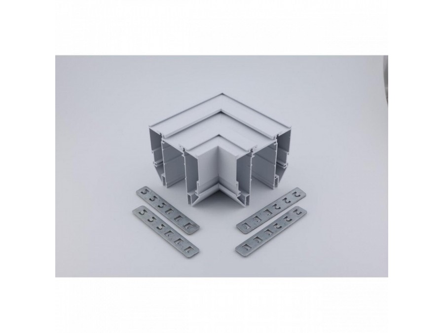 Соединитель угловой L-образный для треков встраиваемых Aployt Magnetic track 220 APL.0284.10.04