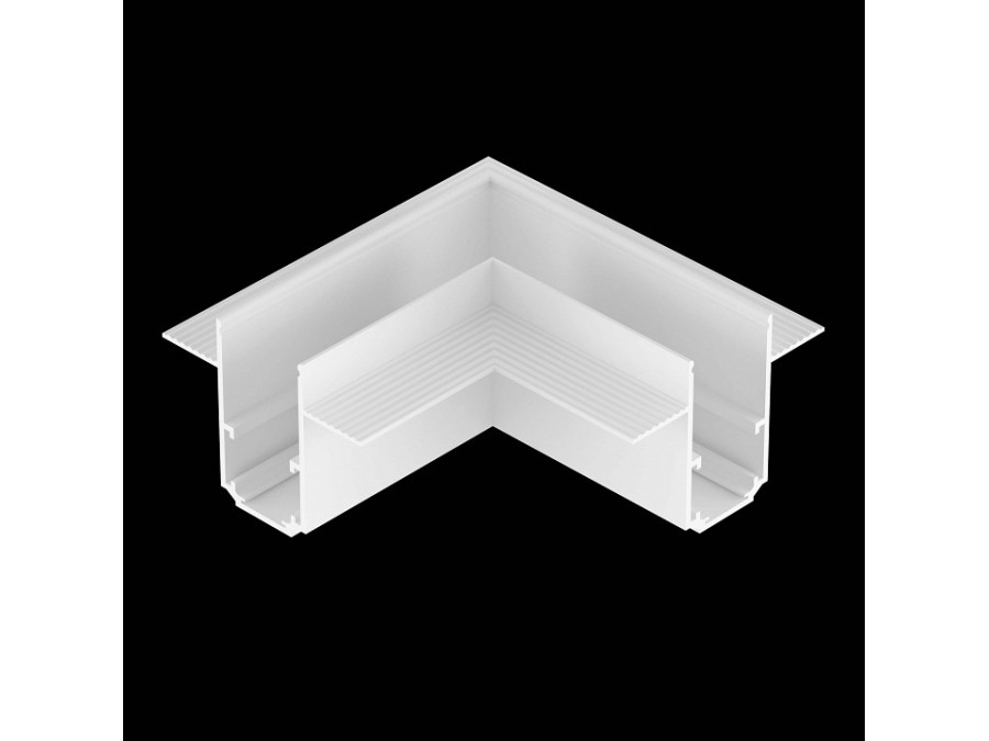 Соединитель угловой L-образный для треков встраиваемых Lightstar Uno 509246