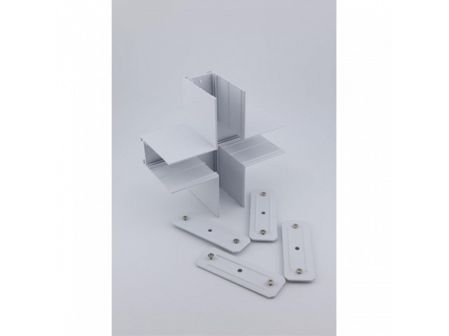 Соединитель X-образный для треков Aployt Magnetic track 220 APL.0283.10.04