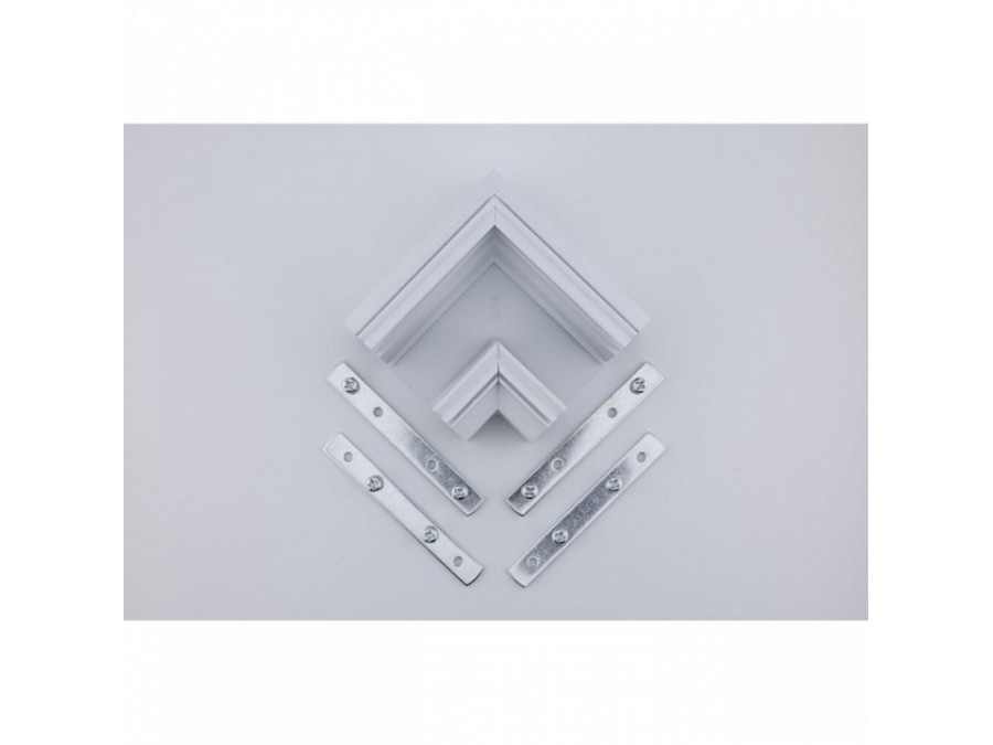 Соединитель угловой L-образный для треков встраиваемых Aployt Magnetic track 220 APL.0286.10.02