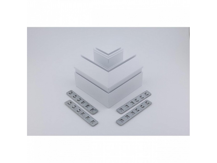 Соединитель угловой L-образный для треков встраиваемых Aployt Magnetic track 220 APL.0284.10.04