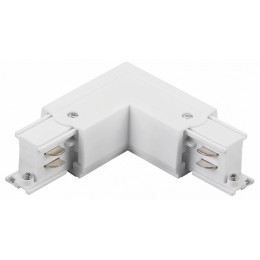 Соединитель угловой L-образный для треков накладных Lightstar Quattro 504126-FRPS