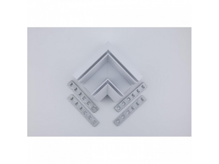 Соединитель угловой L-образный для треков встраиваемых Aployt Magnetic track 220 APL.0284.10.04