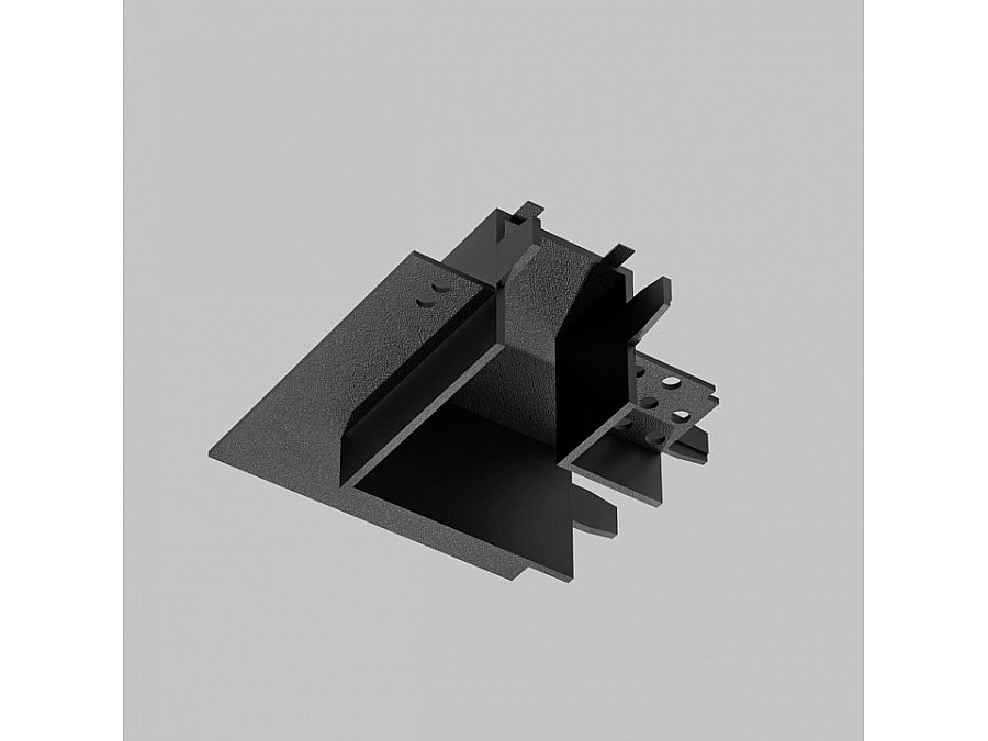 Соединитель угловой L-образный для треков встраиваемых Imex UT25 IL.0007.5100-BK
