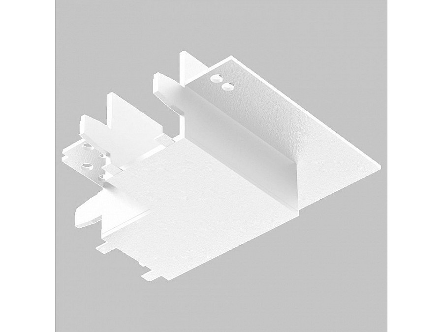 Соединитель угловой L-образный для треков встраиваемых Imex UT25 IL.0007.5100-WH