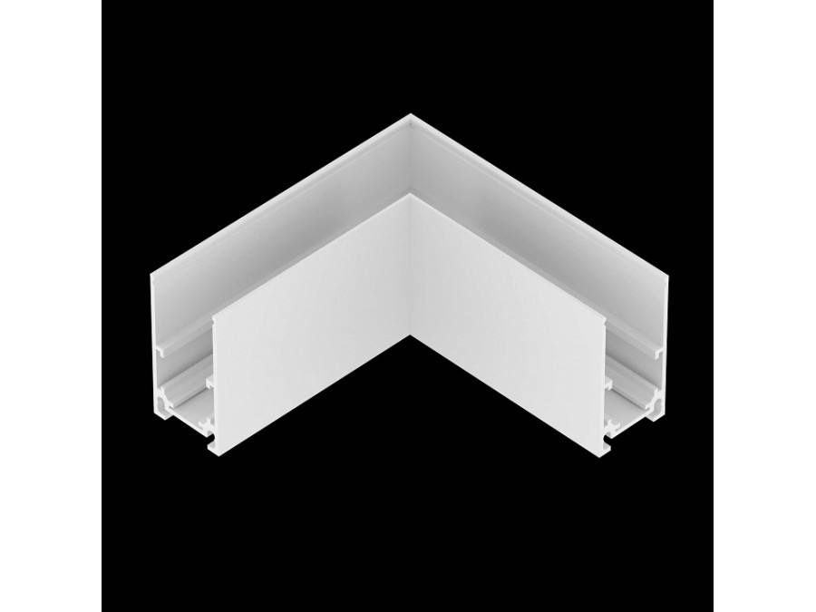 Соединитель угловой L-образный для треков накладных Lightstar Uno 509126