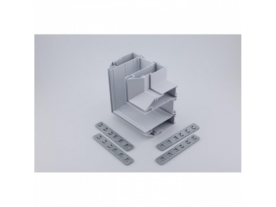 Соединитель угловой L-образный для треков встраиваемых Aployt Magnetic track 220 APL.0284.10.04