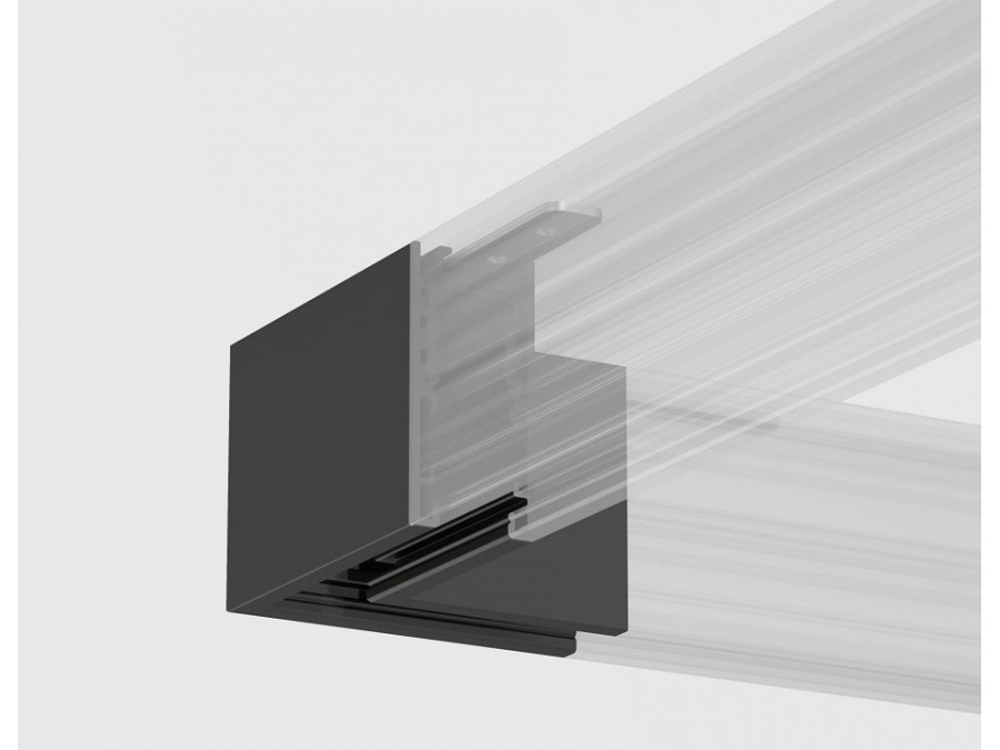 Соединитель угловой внутренний для треков накладных Ambrella Light TRACK SYSTEM GL1961