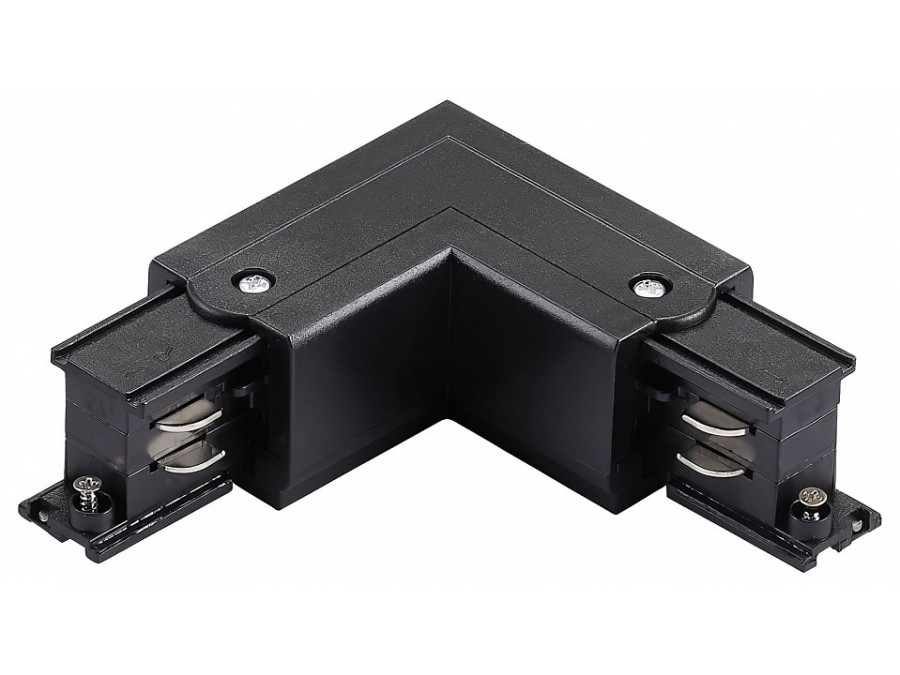 Соединитель угловой L-образный для треков накладных Lightstar Quattro 504127-FRPS