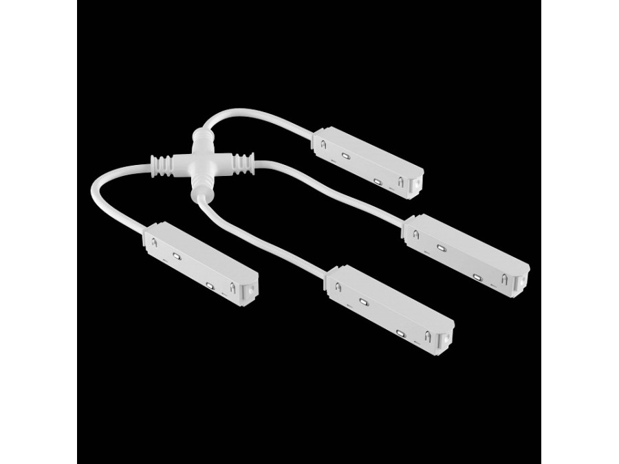 Токопровод X-образный центральный Lightstar Uno 509294W