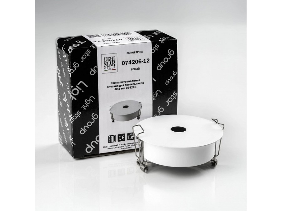 Рамка на 1 светильник Lightstar Spira 074206-12