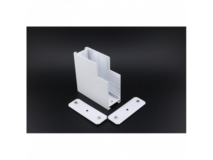 Соединитель угловой L-образный для треков накладных Aployt Magnetic track 220 APL.0282.10.04