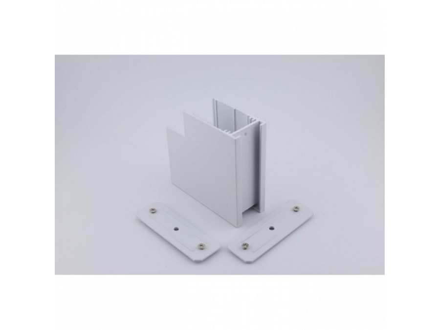 Соединитель угловой L-образный для треков накладных Aployt Magnetic track 220 APL.0282.10.04