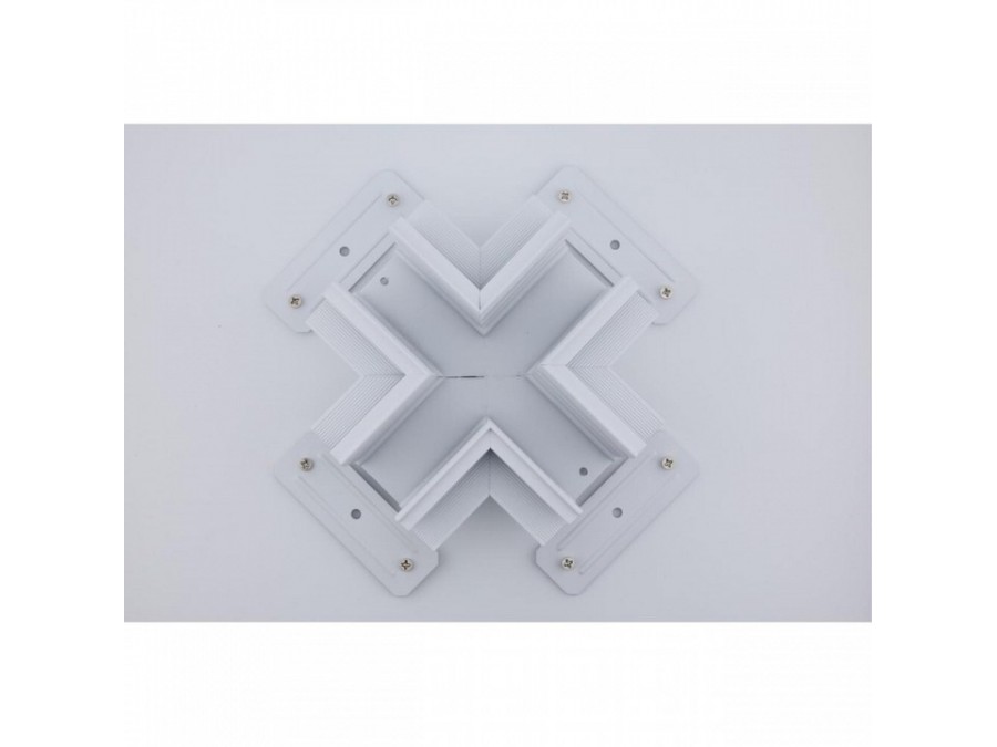 Соединитель X-образный для треков Aployt Magnetic track 220 APL.0285.10.04