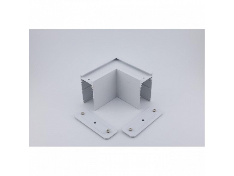 Соединитель угловой L-образный для треков накладных Aployt Magnetic track 220 APL.0282.10.01