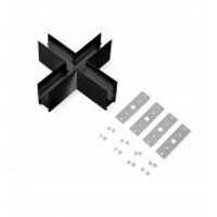 Соединитель X-образный для треков Lightstar Uno Pro 509187P