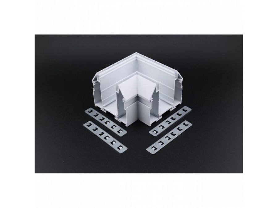 Соединитель угловой L-образный для треков встраиваемых Aployt Magnetic track 220 APL.0284.10.04