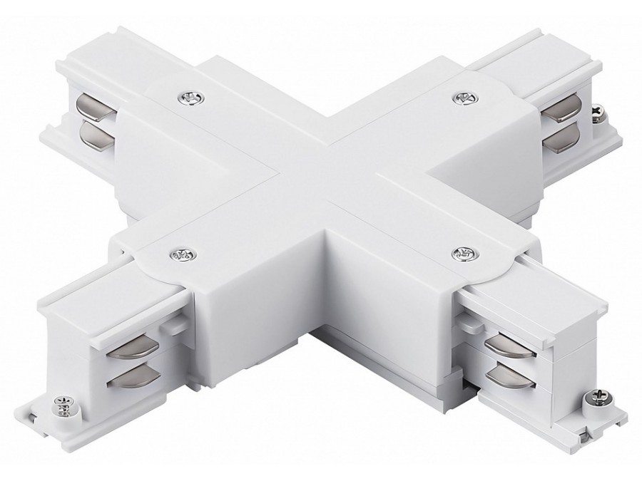 Токопровод X-образный центральный Lightstar Quattro 504146-FR