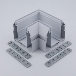Соединитель угловой L-образный для треков встраиваемых Aployt Magnetic track 220 APL.0284.10.04