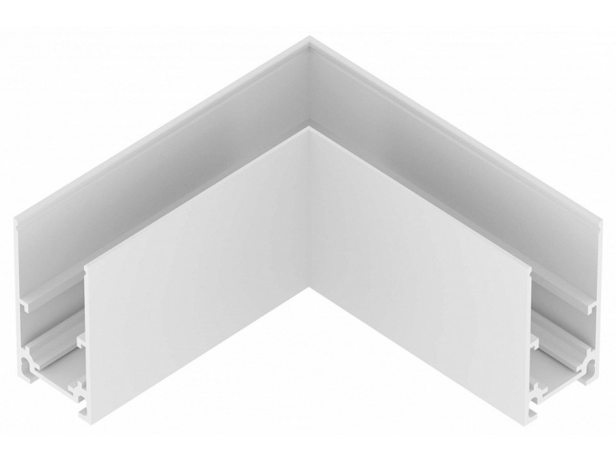 Соединитель угловой L-образный для треков накладных Lightstar Uno 509126