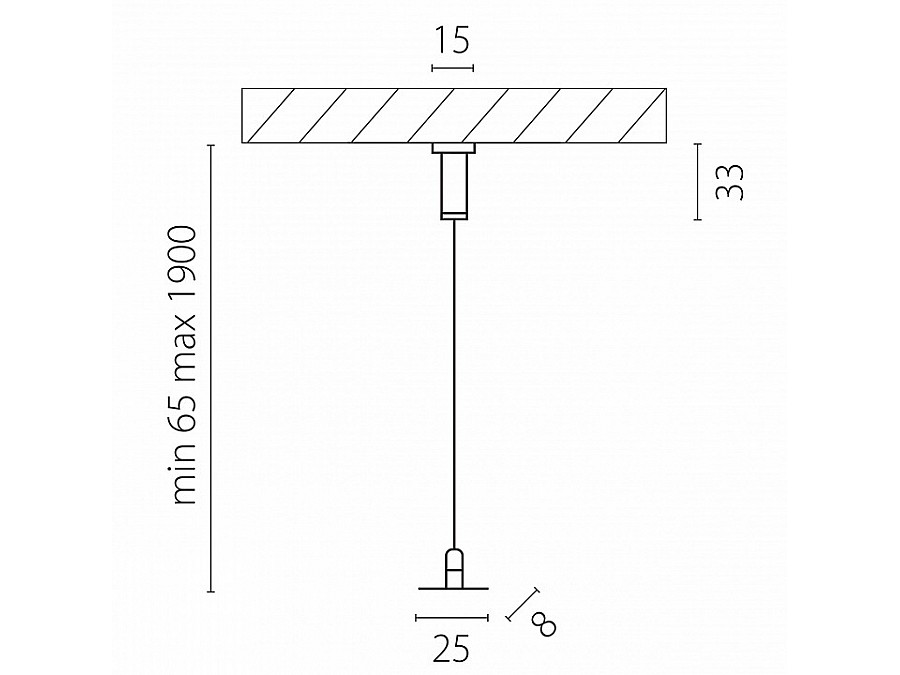 Подвес для трека Lightstar Linea 506570