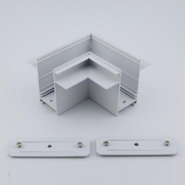 Соединитель угловой L-образный для треков встраиваемых Aployt Magnetic track 220 APL.0285.10.01