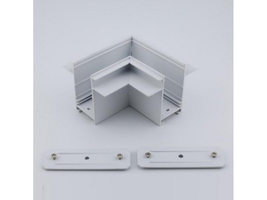 Соединитель угловой L-образный для треков встраиваемых Aployt Magnetic track 220 APL.0285.10.01