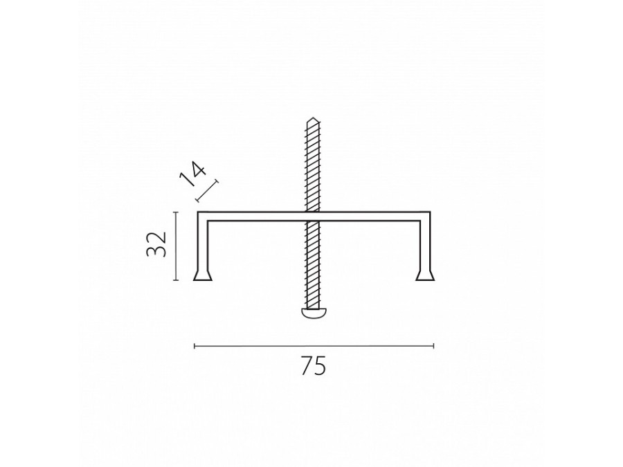 Крепление для трека Lightstar Barra 501000