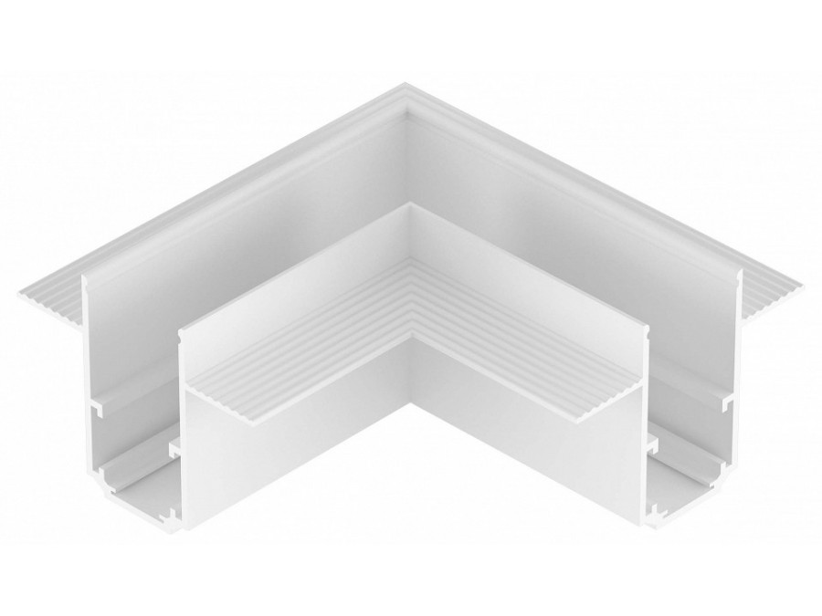 Соединитель угловой L-образный для треков встраиваемых Lightstar Uno 509246