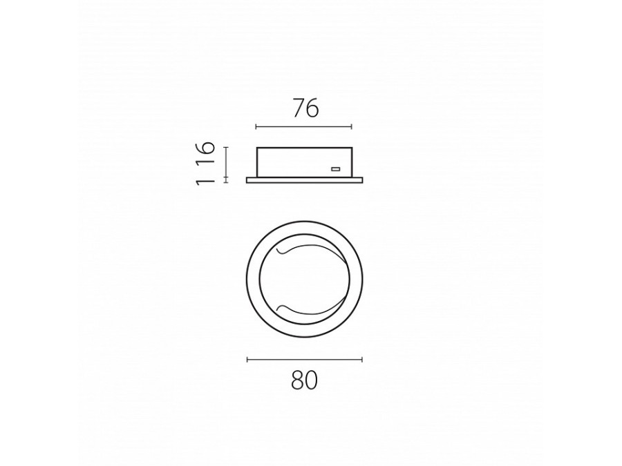 Рамка накладная для светильника Lightstar Rullo 204486
