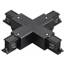 Токопровод X-образный центральный Lightstar Quattro 504147-FR