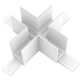 Соединитель X-образный для треков Lightstar Teta 505286-ALU